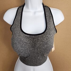 Gray Sports Bra